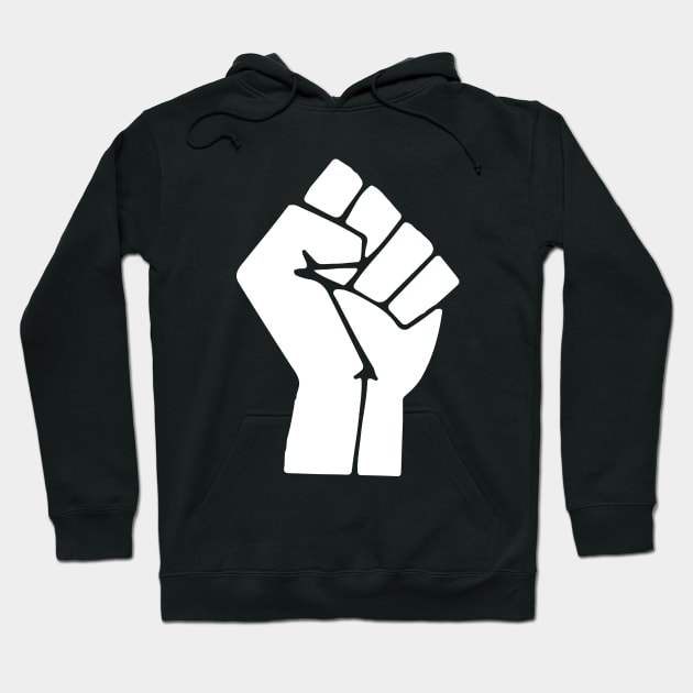 Protest Fist Hoodie by inkstyl